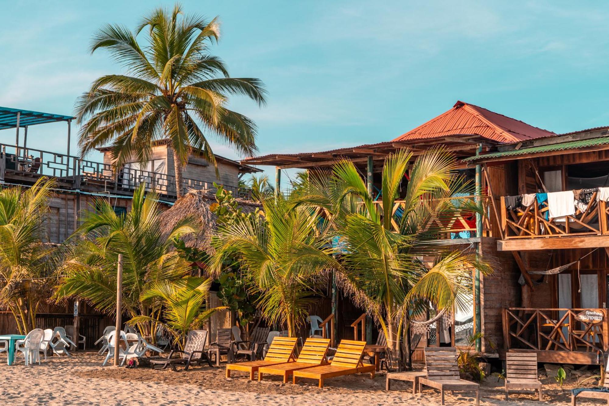 The Mompe Beach Hostal La Poza Eksteriør billede